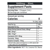 Tincture - Wellness - CBD + CBG Oil - 1000mg CBD - EROS NECTAR